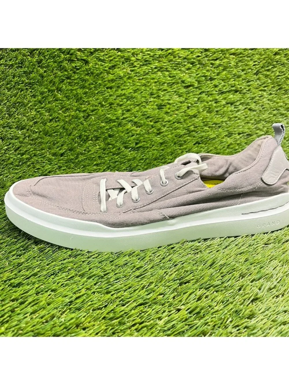 Cole Haan Grandpro Rally Mens Size 12 Gray White Casual Classic Shoes Sneakers